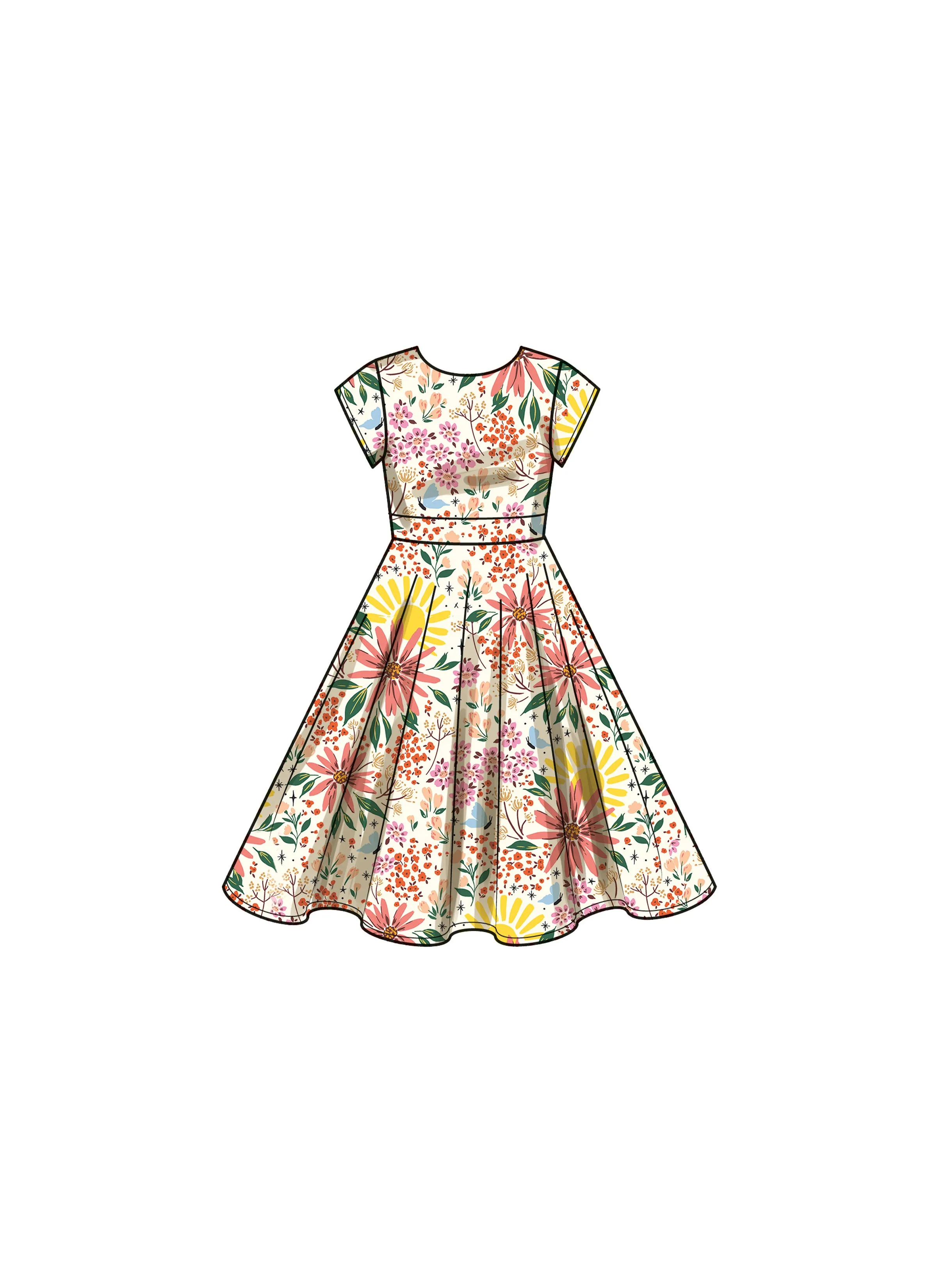 Simplicity Sewing Pattern S9799 CHILDREN'S AND GIRLS' DRESSES