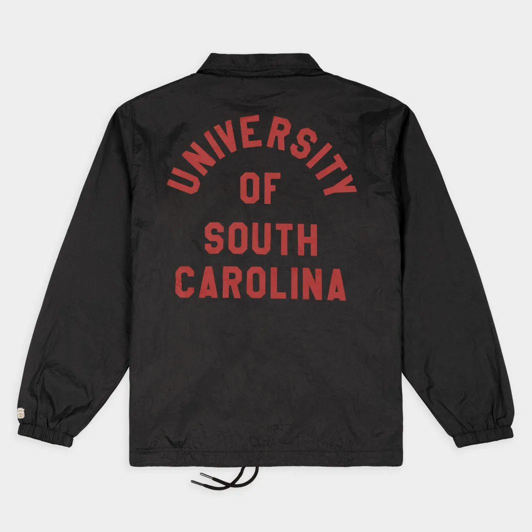 South Carolina Gamecocks Vintage Logo Coaches Jacket