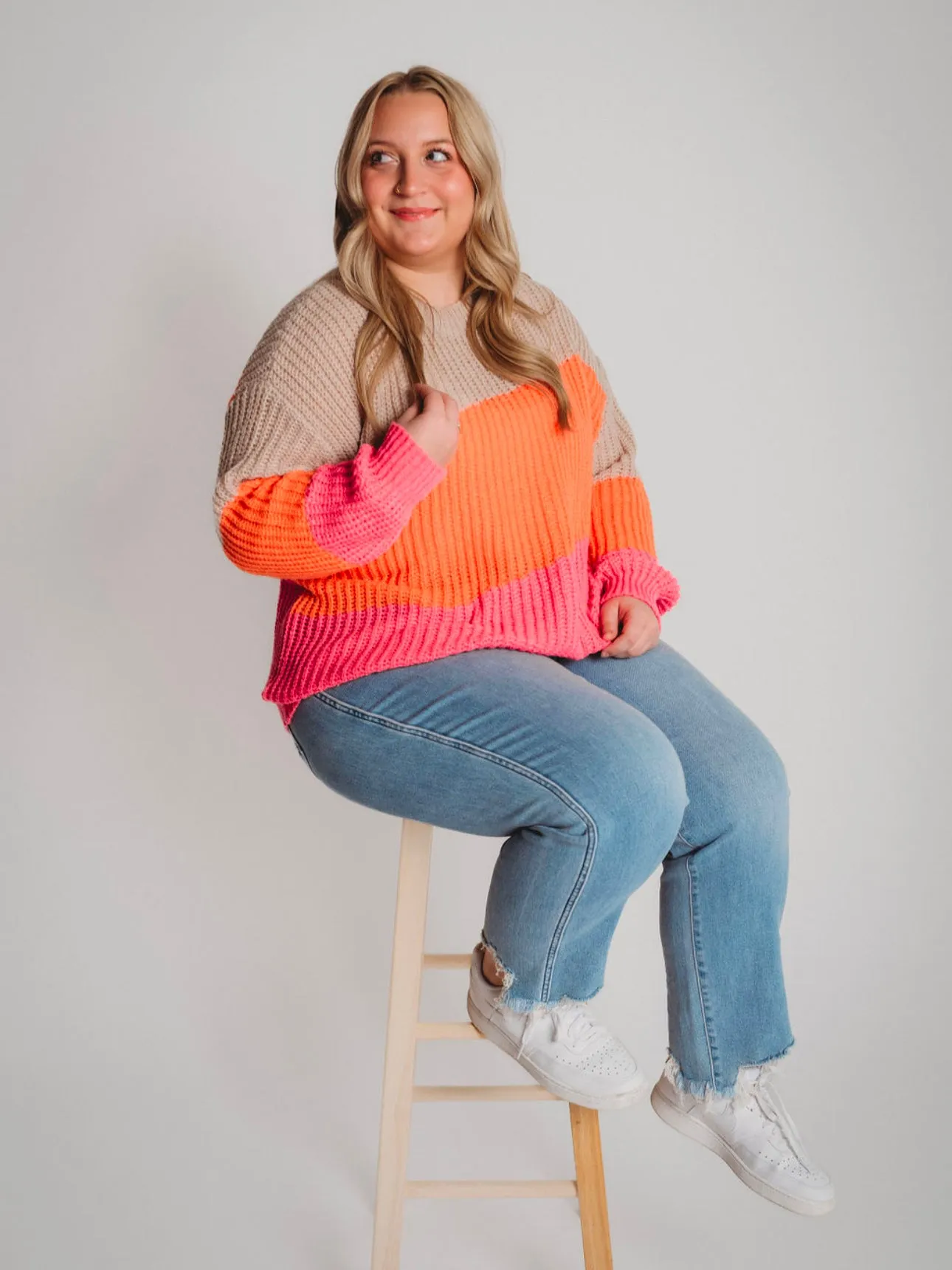 The Orange Dreamsicle Sweater