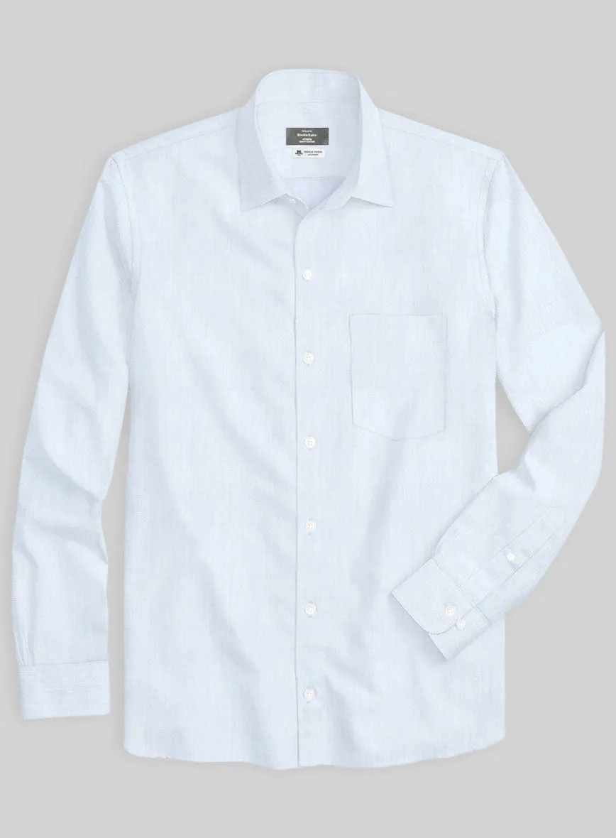 Thomas Mason Cloudy Blue Shirt