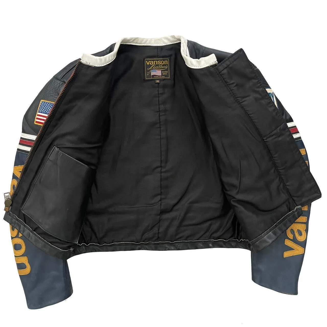 Vanson Leathers Motorcycle Racer Jacket