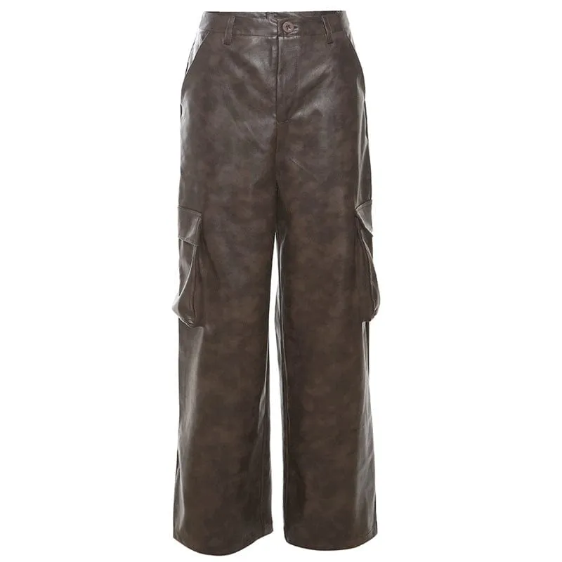 Women's Grunge Loose Cargo Pants