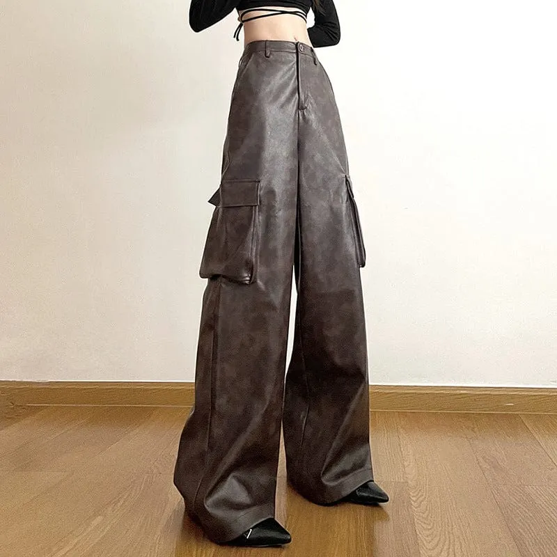 Women's Grunge Loose Cargo Pants