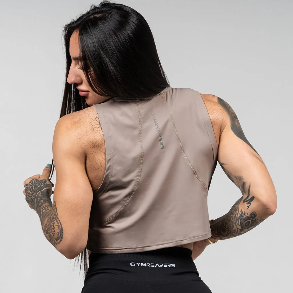 Women's Performance Tank - Taupe