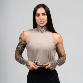 Women's Performance Tank - Taupe