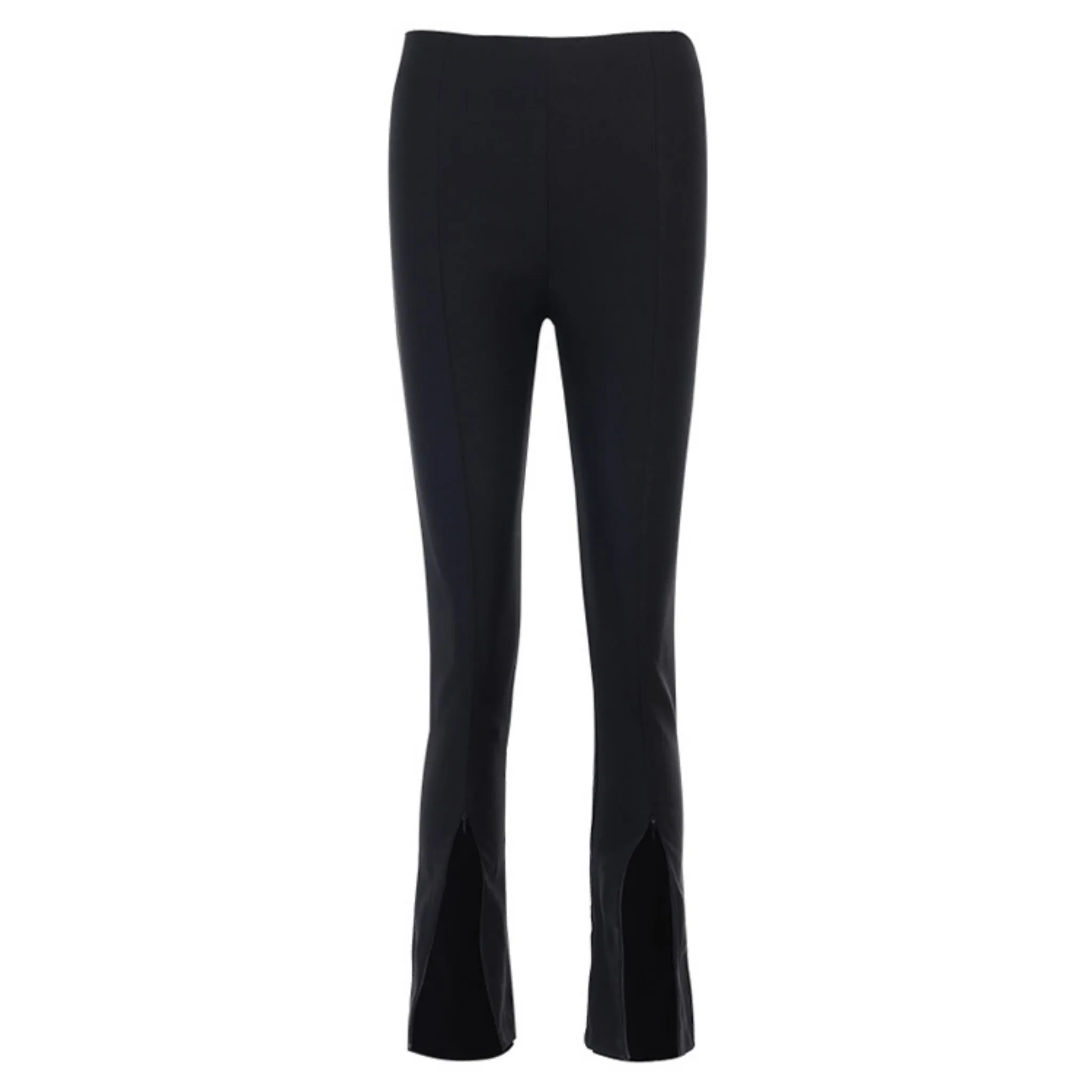 Zipper Slit Fit Pants